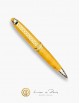 Yellow KORLOFF Ballpoint Pen