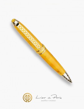 Yellow KORLOFF Ballpoint Pen