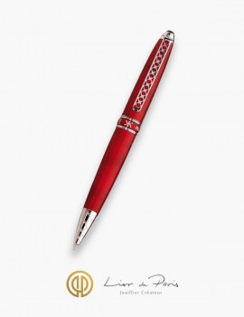 Stylo Bille KORLOFF Rouge